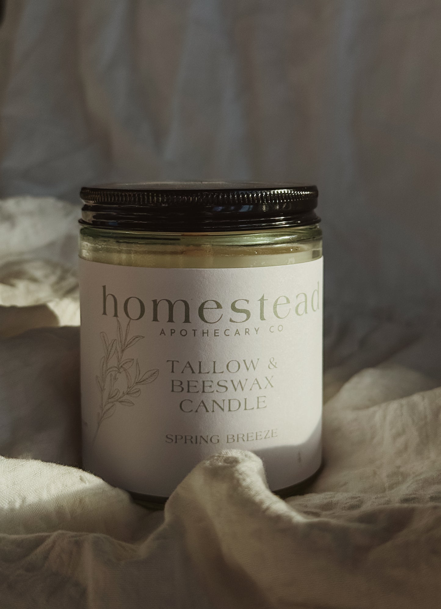 Tallow + Beeswax Candle | 8 oz.